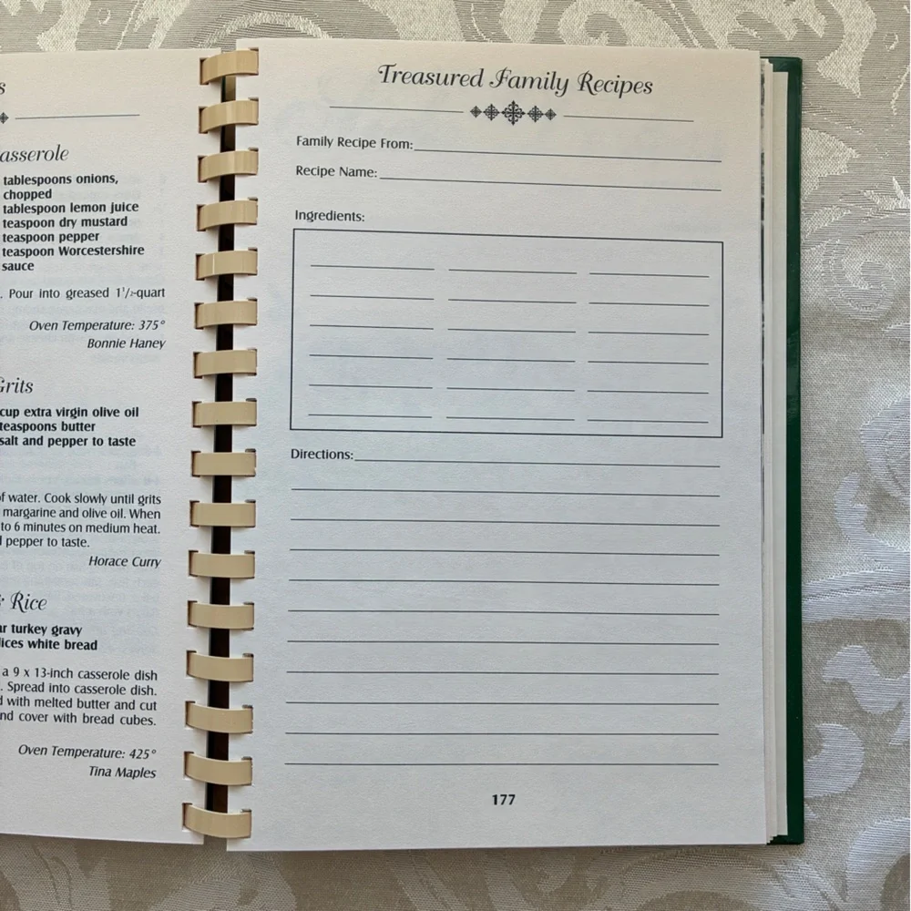 Charm of Charleston Church Cookbook Spiral Bound Hardcover NEW